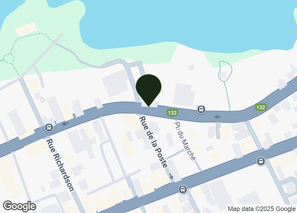 Map showing location at 45.3155359, -73.8749091