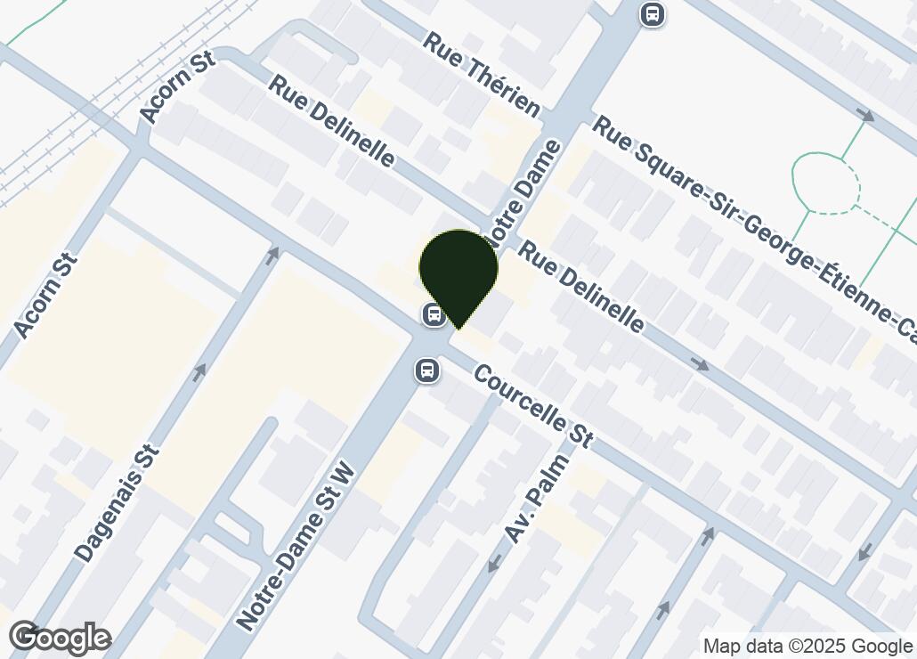 Map showing location at 45.4727902, -73.588592