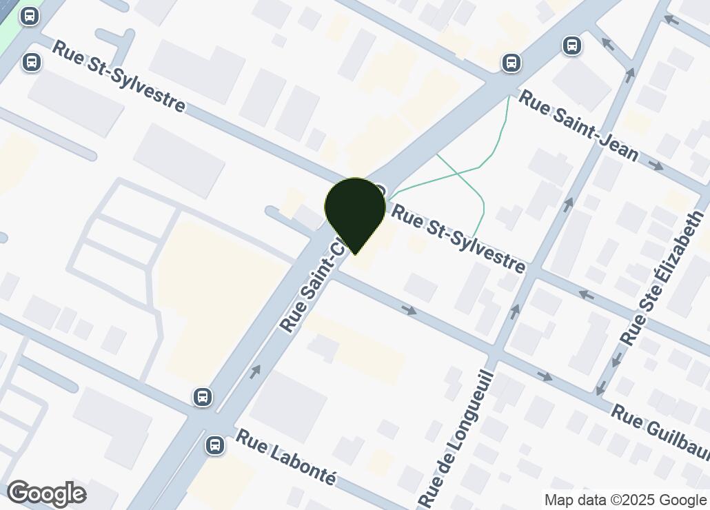 Map showing location at 45.536136, -73.512853