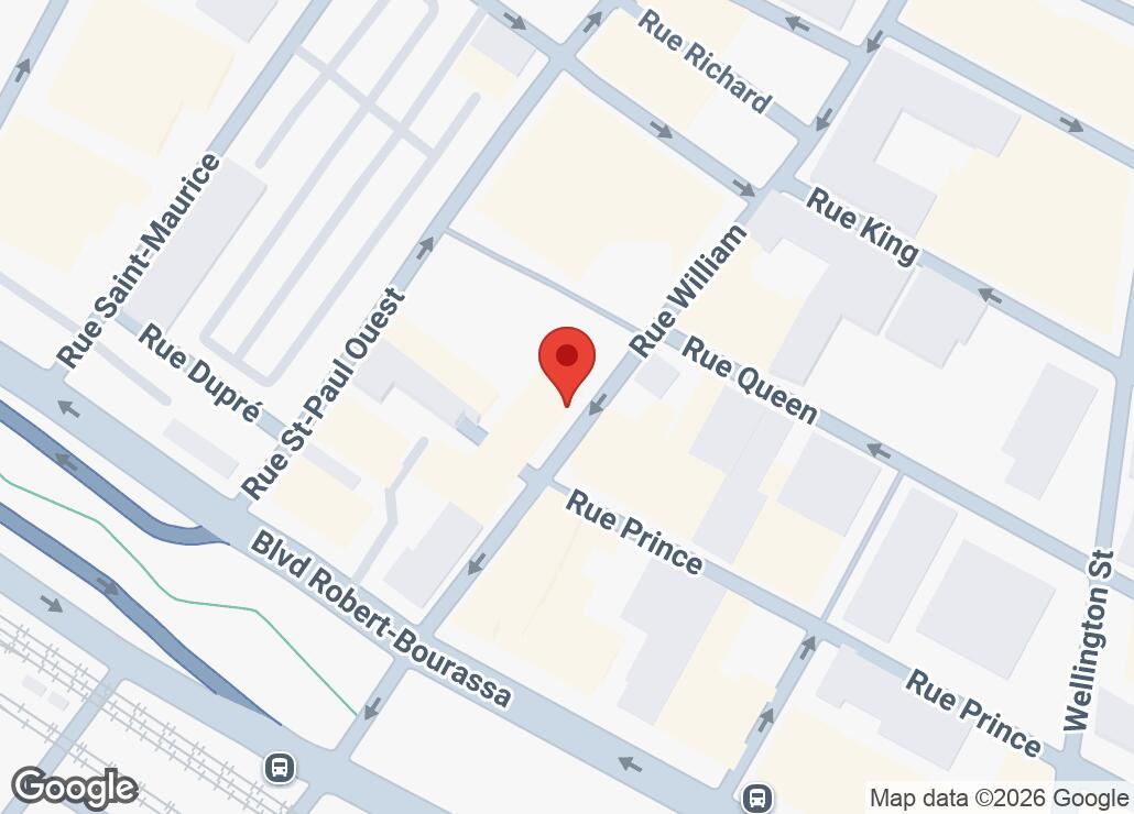 Map showing location at 45.4981986, -73.5580181