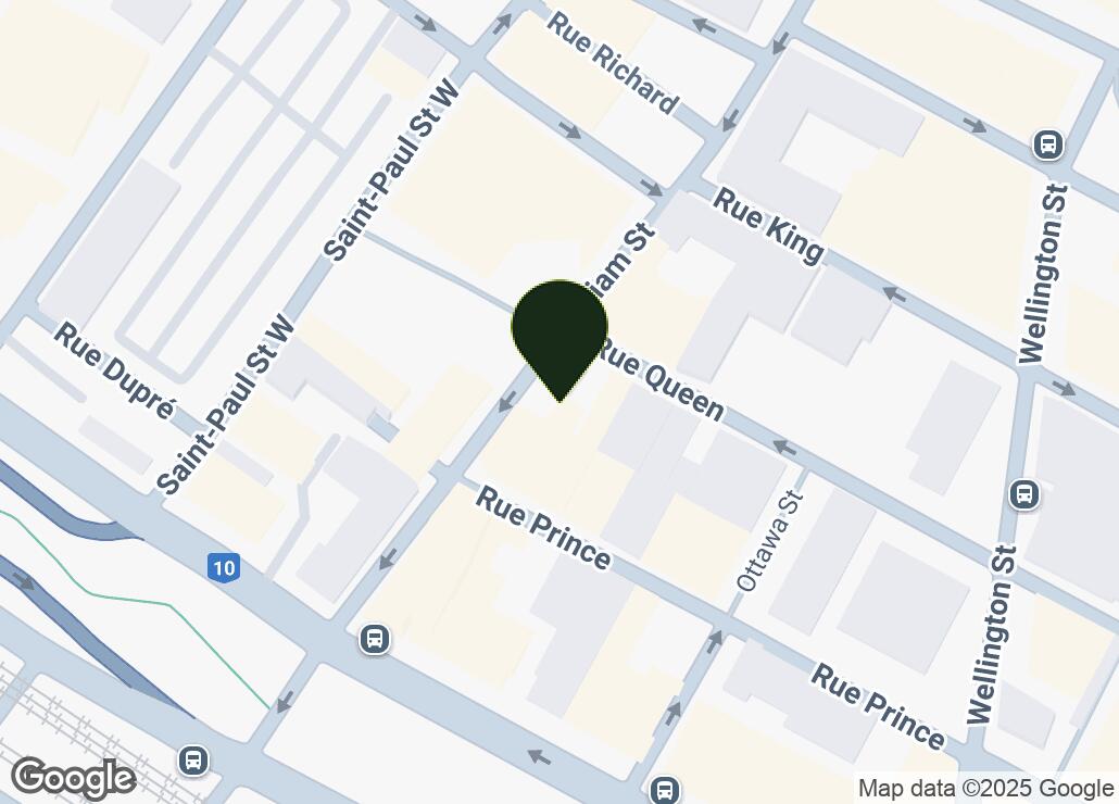 Map showing location at 45.4982045, -73.5576071