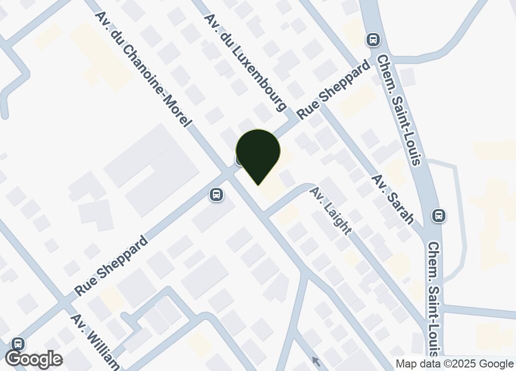 Map showing location at 46.7845152, -71.247965