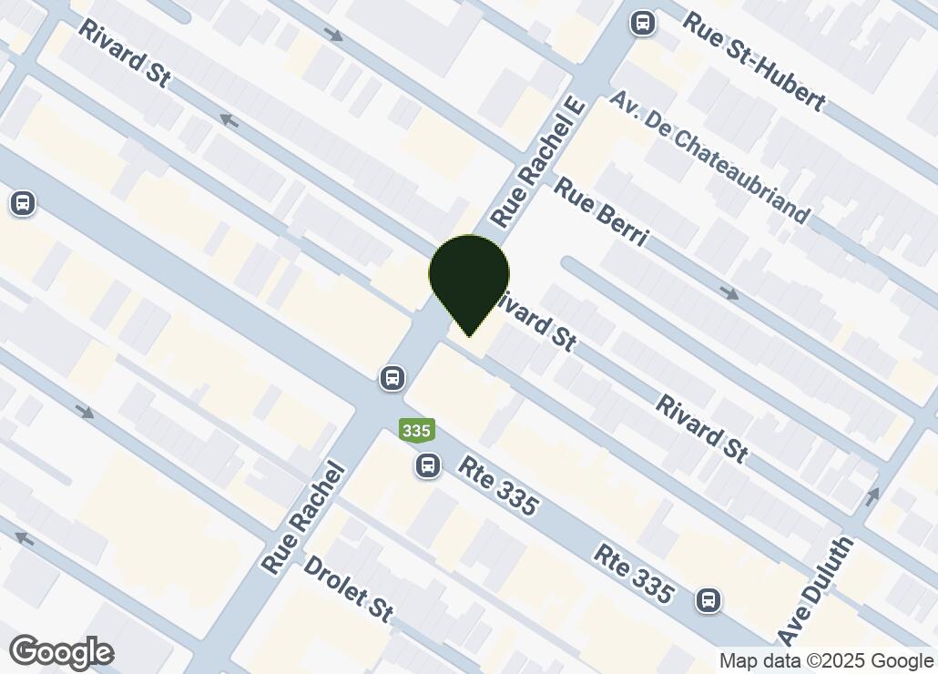 Map showing location at 45.522097, -73.577657