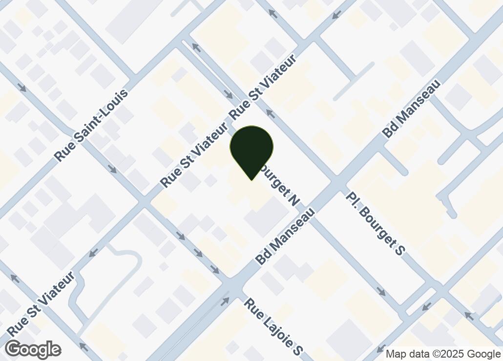 Map showing location at 46.0248109, -73.4411276