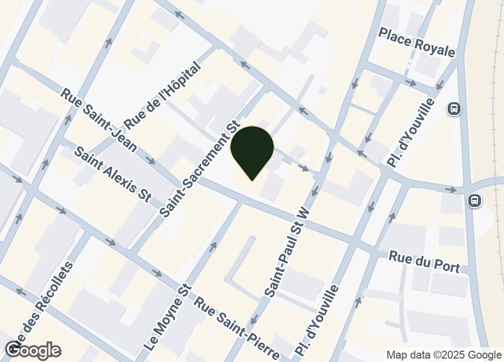 Map showing location at 45.5023978, -73.5561864