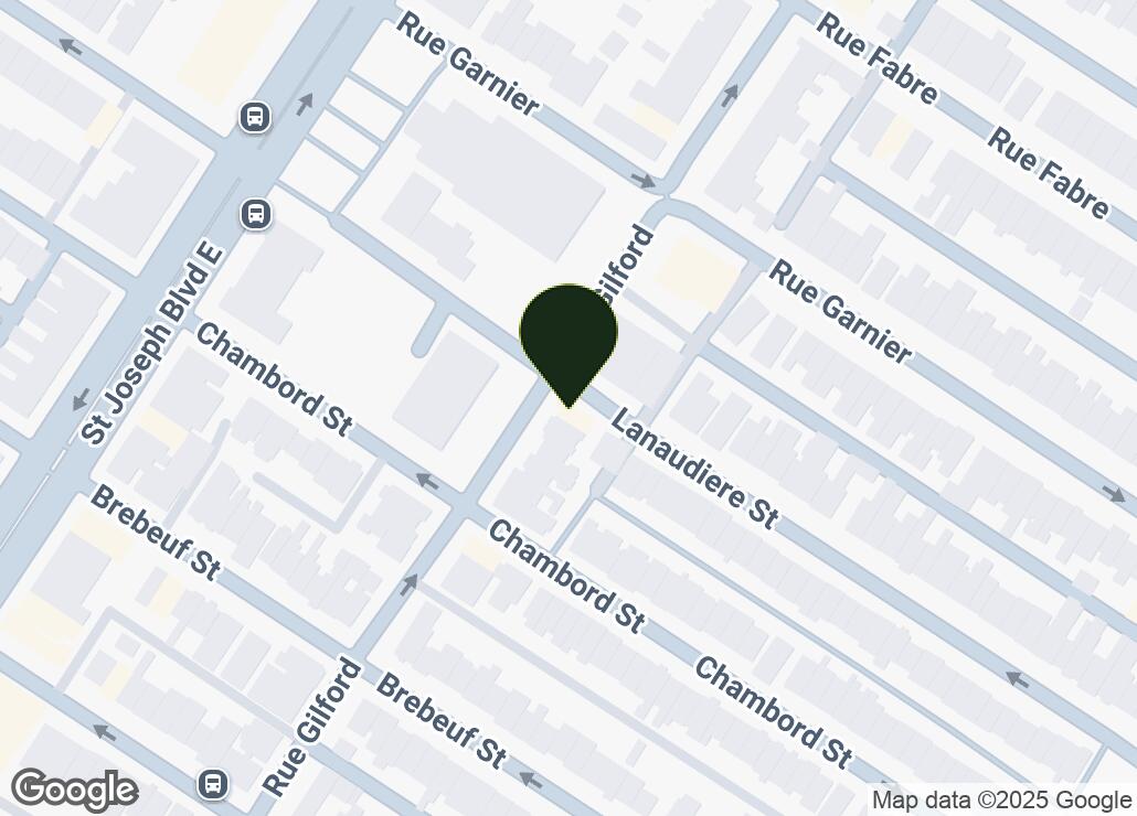 Map showing location at 45.5317528, -73.5804629