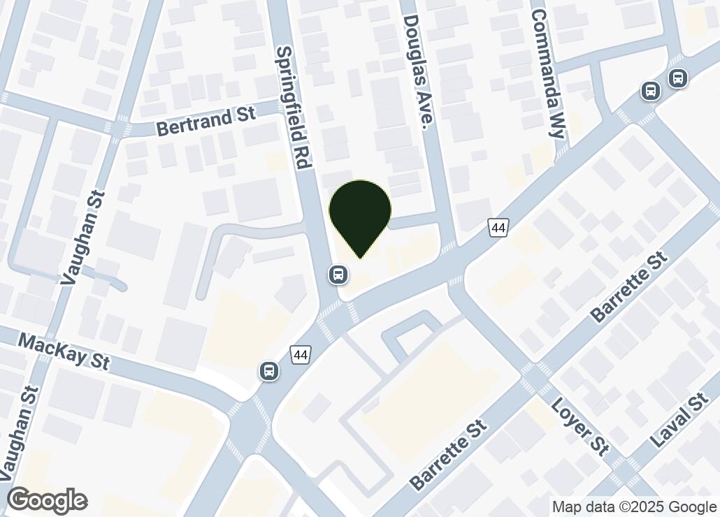 Map showing location at 45.4402046, -75.6761614
