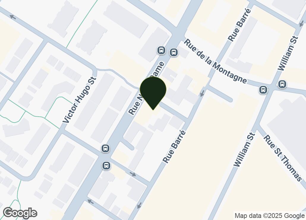 Map showing location at 45.4919798, -73.5652326