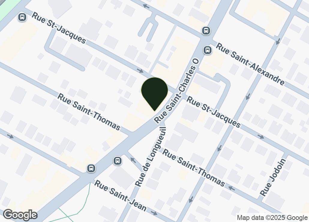 Map showing location at 45.537903, -73.5104963