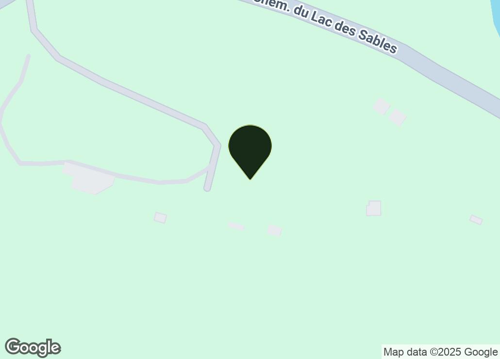 Map showing location at 46.0336151, -74.2990264