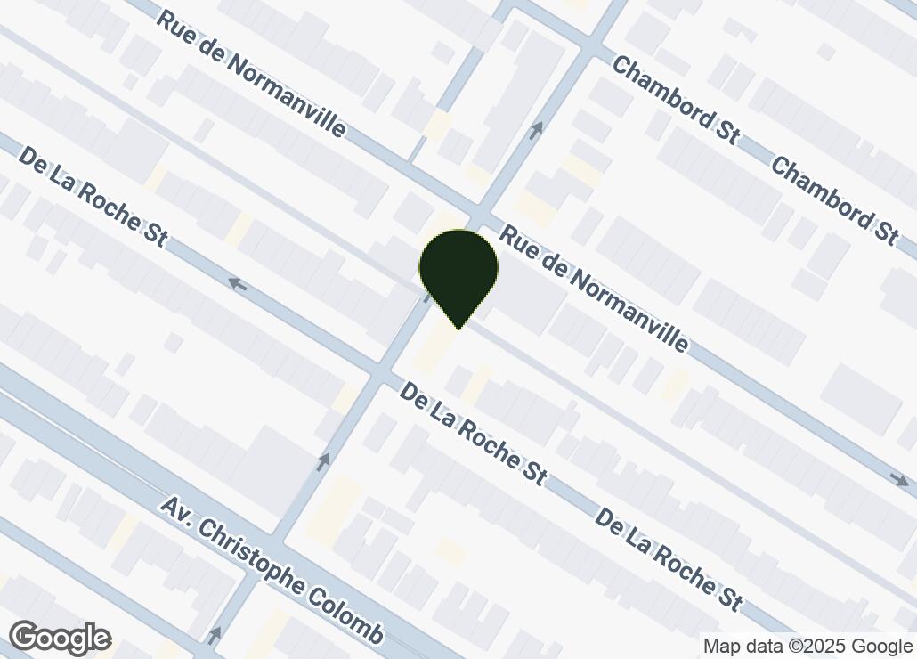 Map showing location at 45.5403247, -73.6038394