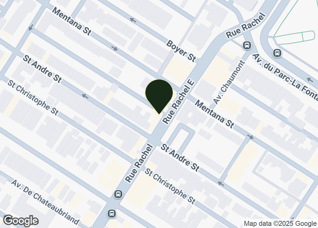 Map showing location at 45.5246069, -73.5758019