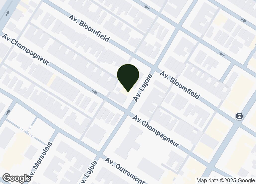 Map showing location at 45.5210337, -73.6107109