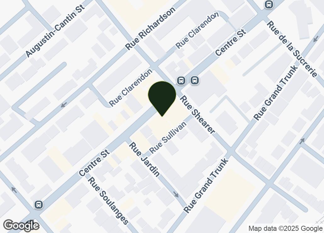 Map showing location at 45.482589, -73.56232