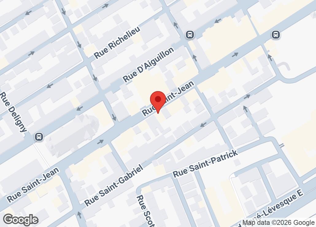 Map showing location at 46.8097259, -71.2205751