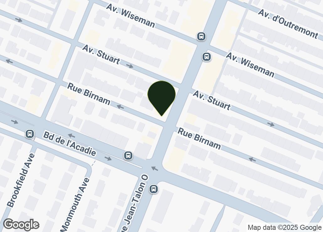 Map showing location at 45.5248867, -73.6257222