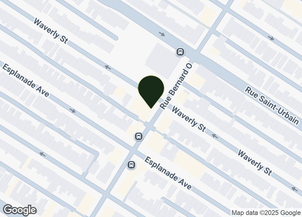 Map showing location at 45.5254798, -73.6040783
