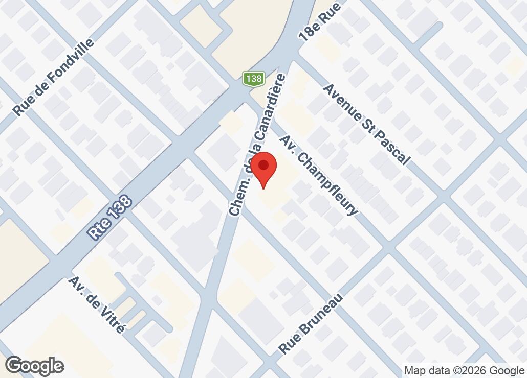 Map showing location at 46.8377255, -71.2218743