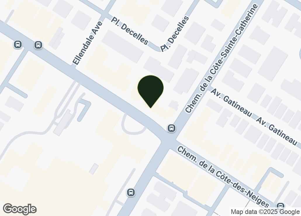 Map showing location at 45.4990798, -73.6278058