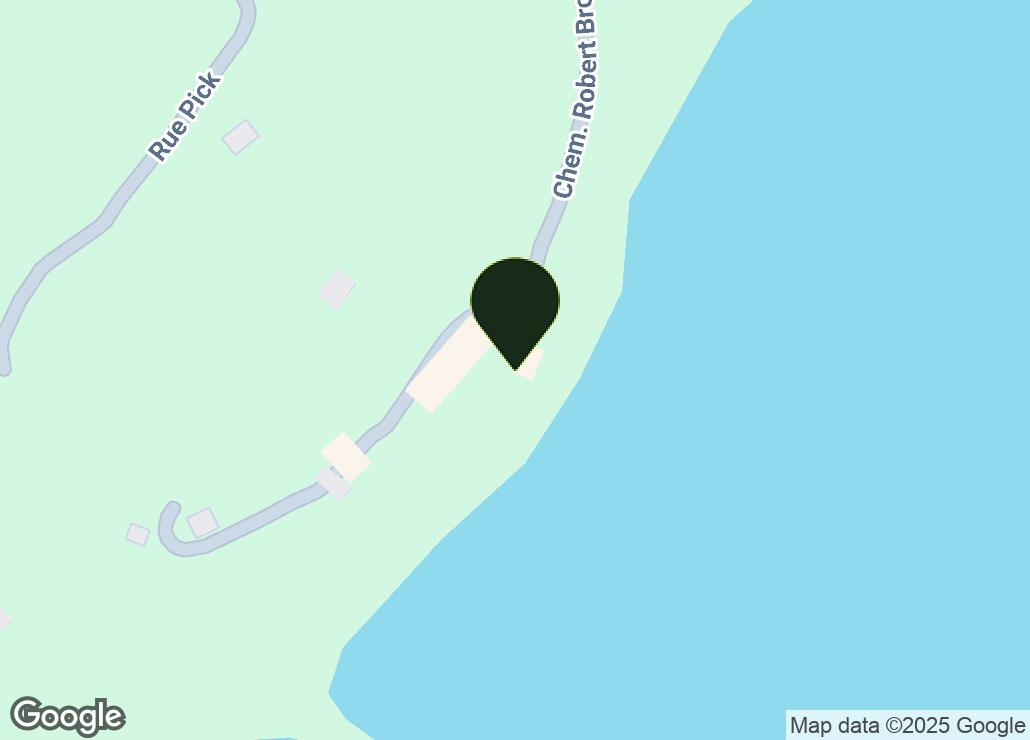 Map showing location at 45.2639853, -71.9949556