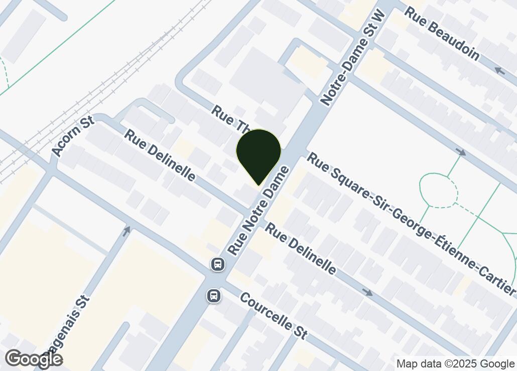 Map showing location at 45.473441, -73.5883083
