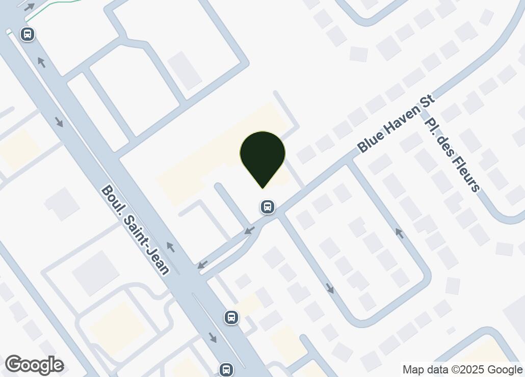 Map showing location at 45.47211, -73.8322562