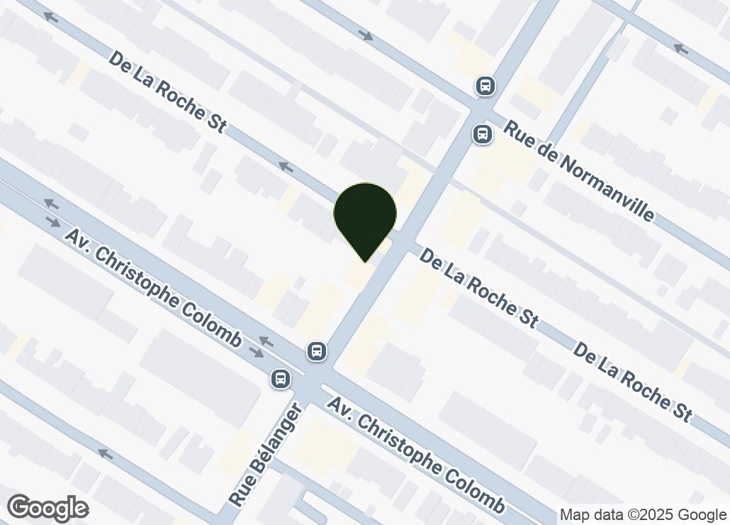 Map showing location at 45.5415202, -73.6080665