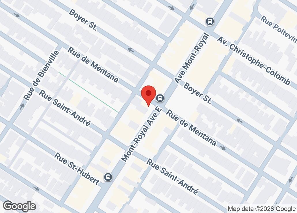 Map showing location at 45.5270224, -73.5803331