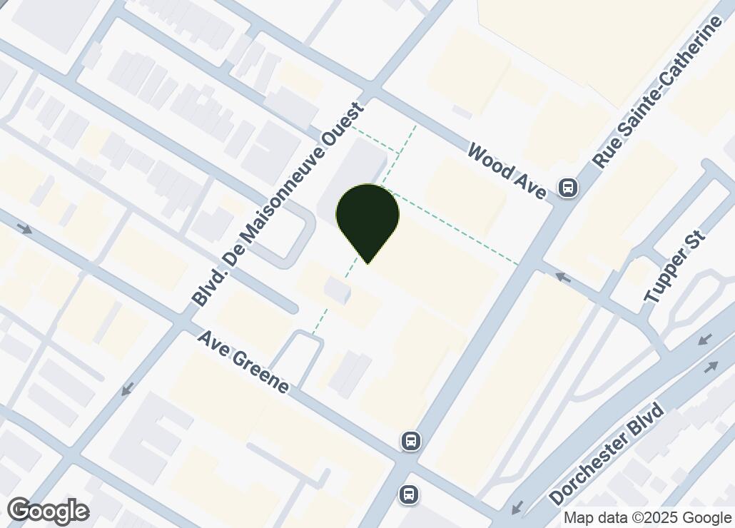 Map showing location at 45.4872065, -73.5881371