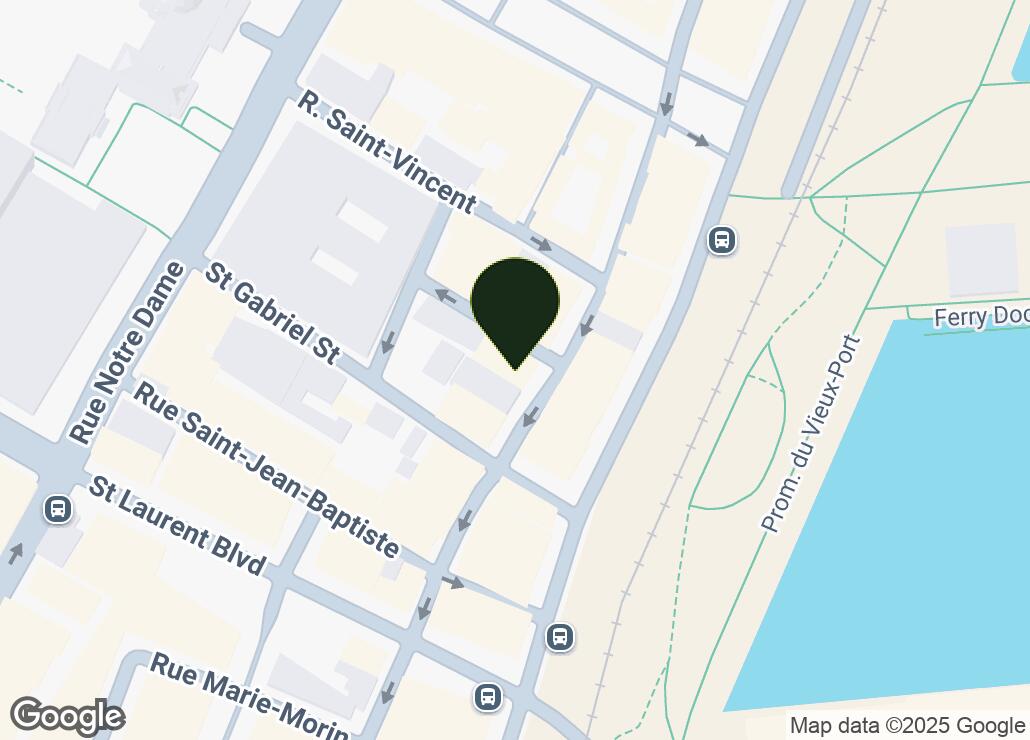 Map showing location at 45.5065778, -73.5532283