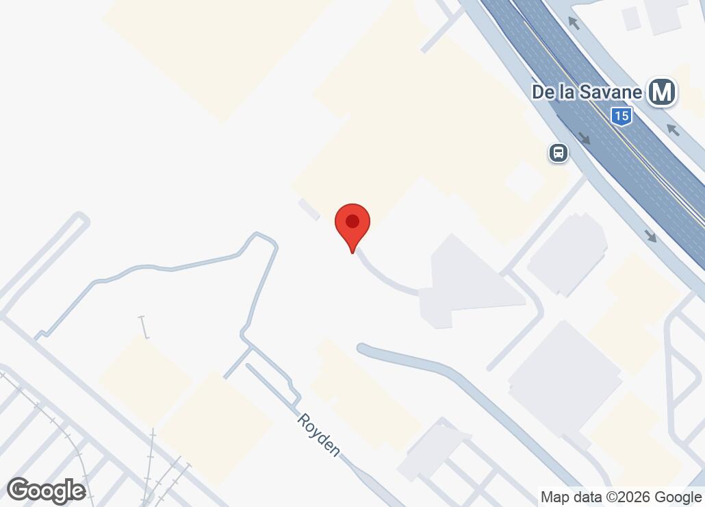 Map showing location at 45.4994602, -73.6641834