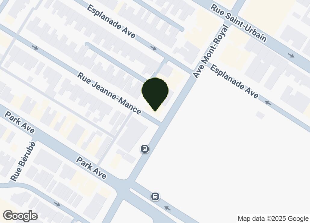 Map showing location at 45.51775, -73.5888222