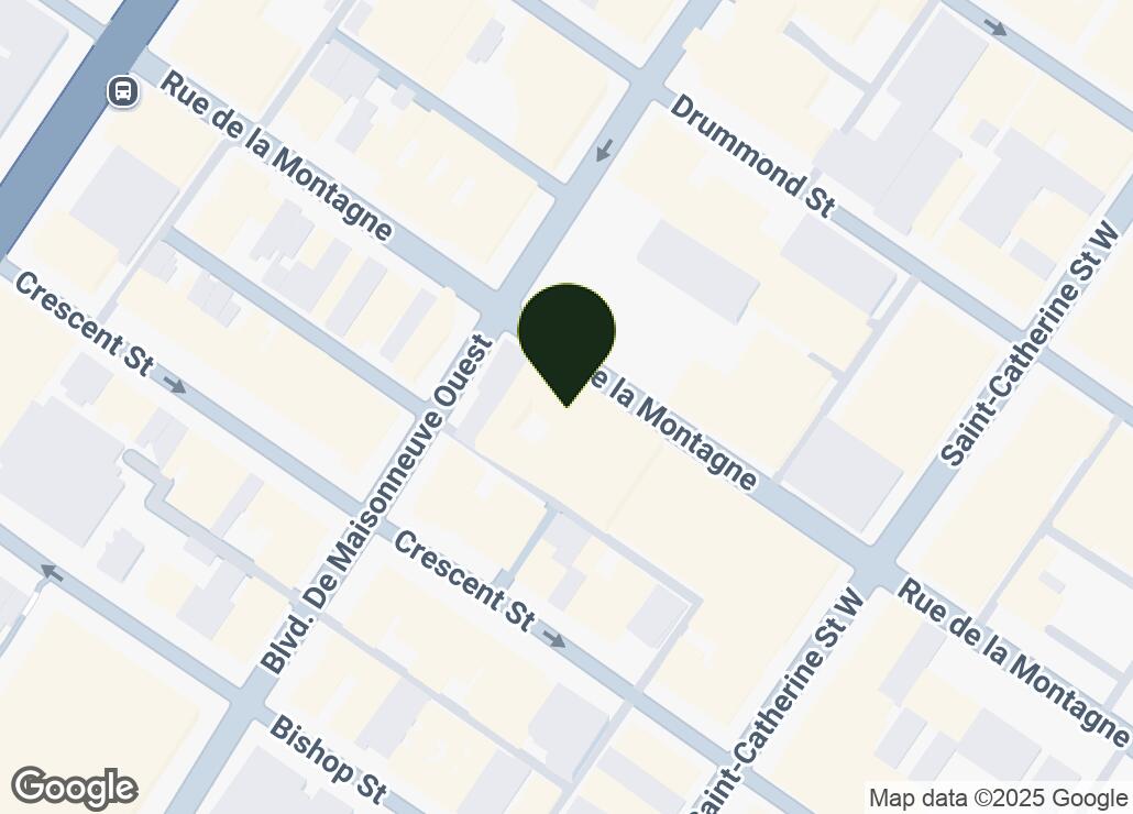 Map showing location at 45.4984303, -73.5765441