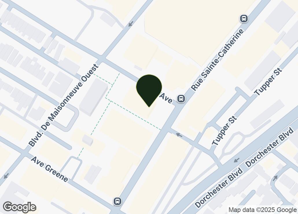 Map showing location at 45.4875, -73.5872222