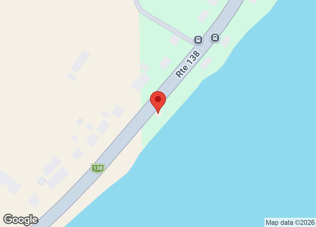 Map showing location at 45.7983039, -73.3817374