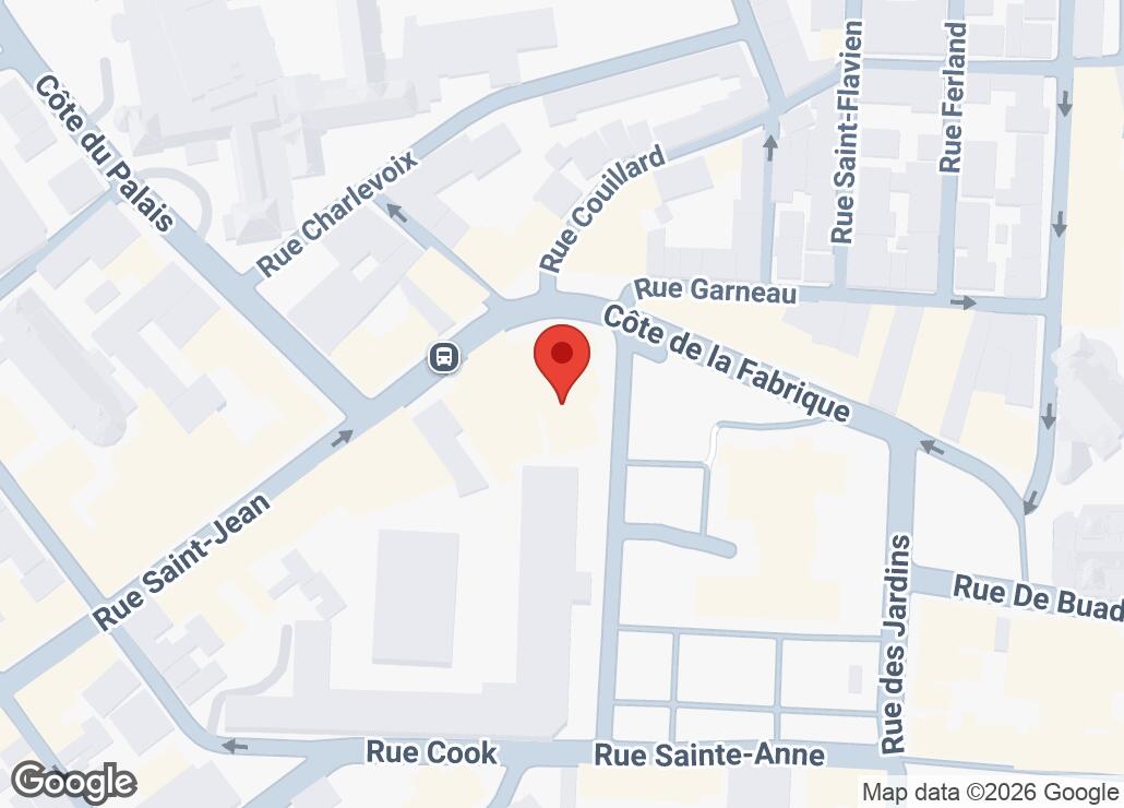 Map showing location at 46.8143051, -71.2090751