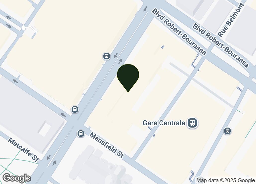 Map showing location at 45.5005751, -73.5679056
