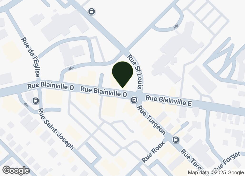 Map showing location at 45.639626, -73.8419891