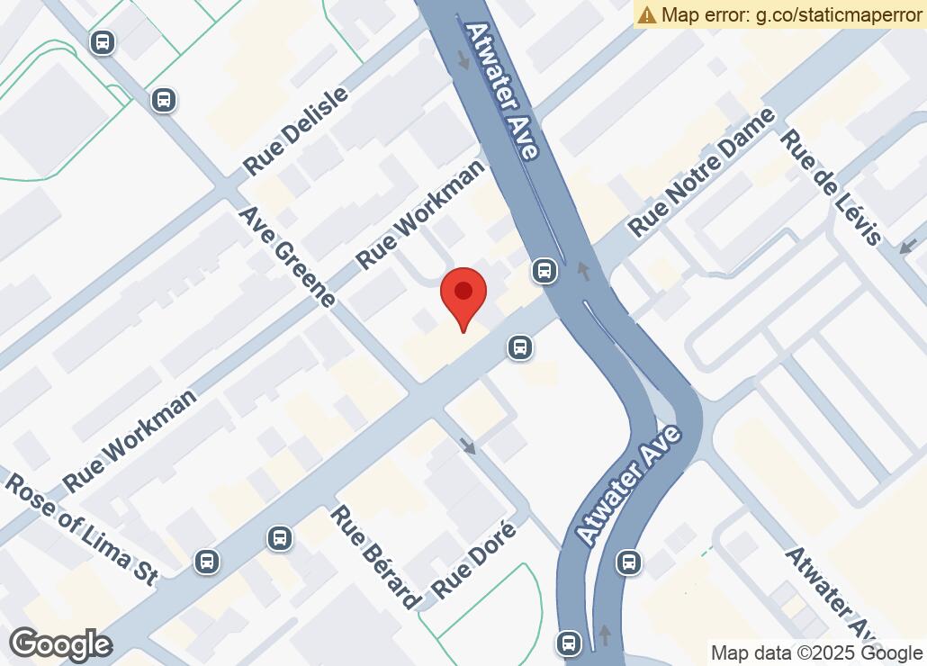 Map showing location at 45.4810431, -73.5786291