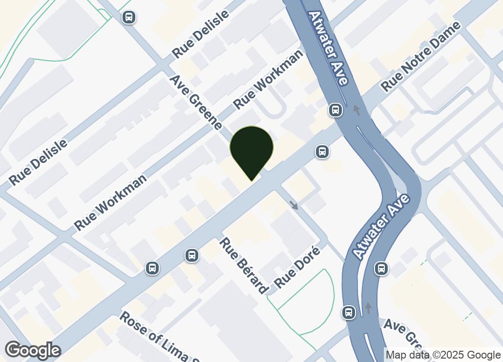 Map showing location at 45.4807588, -73.5790735