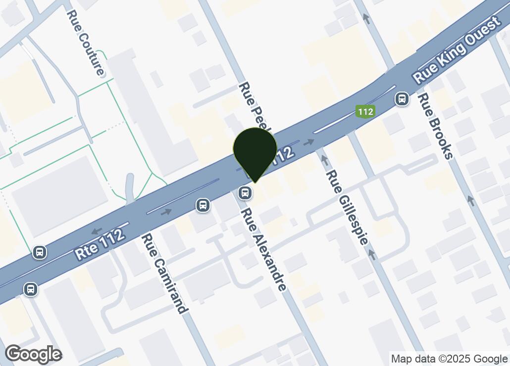 Map showing location at 45.3996031, -71.8937831