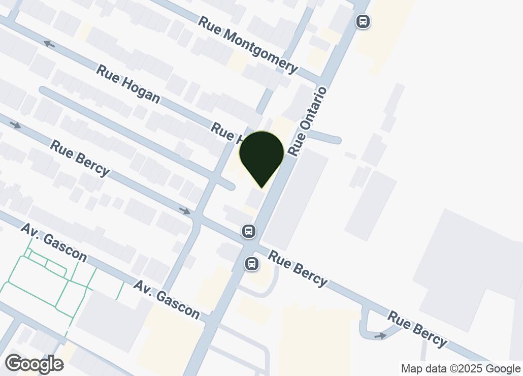 Map showing location at 45.5351069, -73.5513257