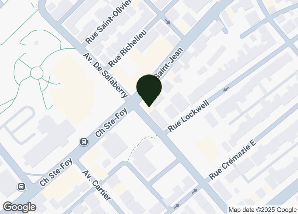 Map showing location at 46.8065018, -71.2272223