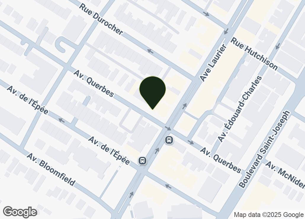 Map showing location at 45.5176915, -73.5980049
