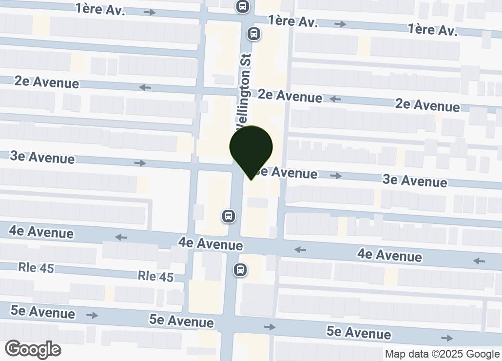 Map showing location at 45.4571804, -73.5673735
