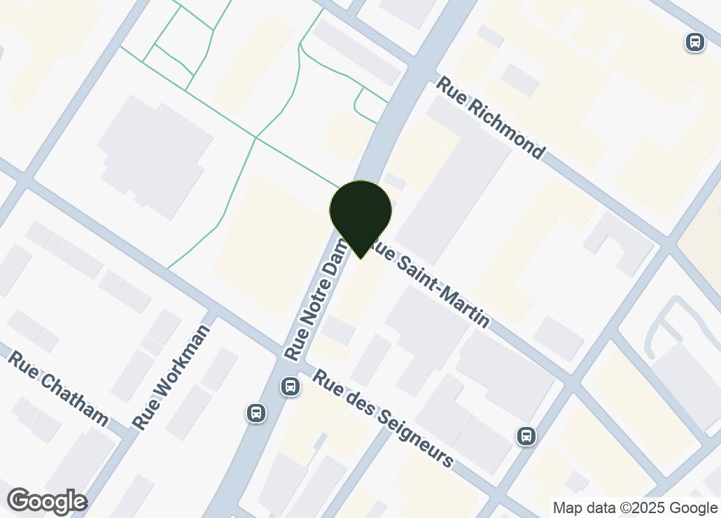Map showing location at 45.4882143, -73.5684283