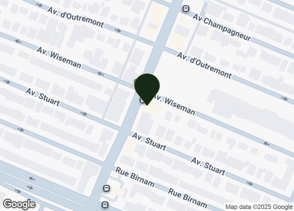 Map showing location at 45.5290087, -73.6368419