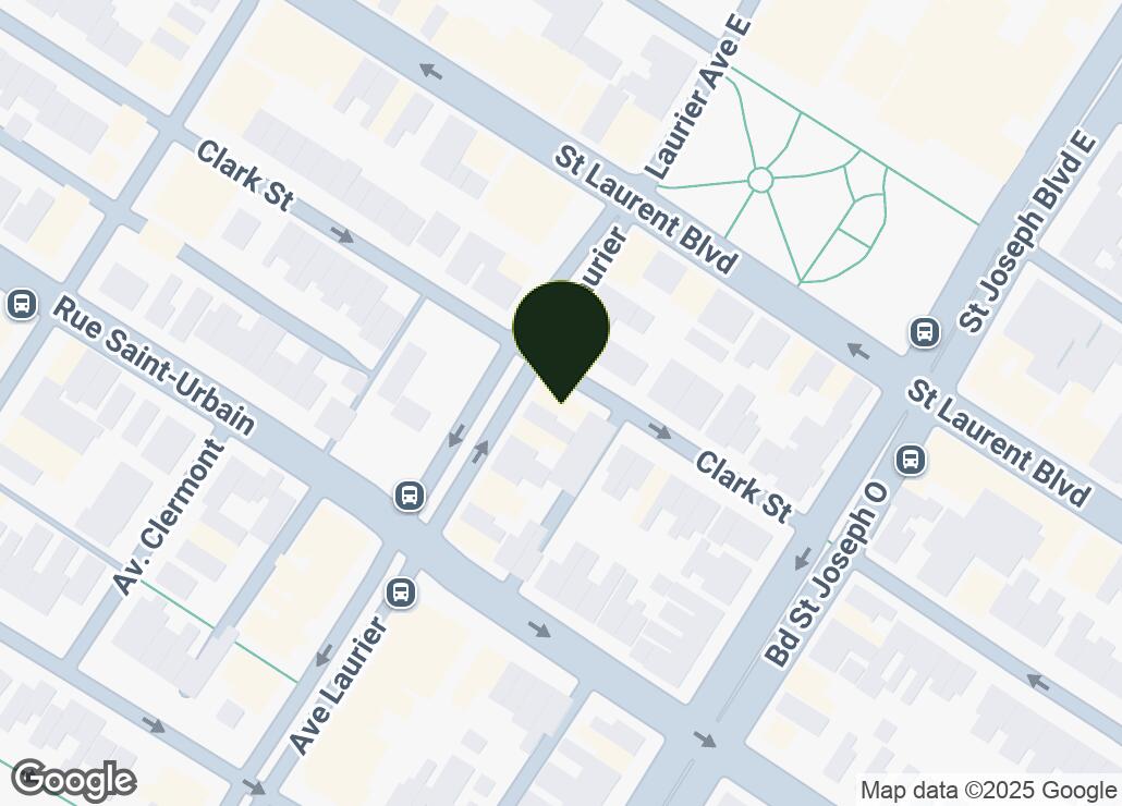 Map showing location at 45.522336, -73.5931287