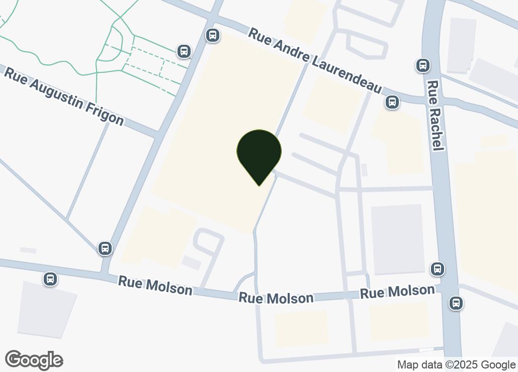 Map showing location at 45.5422017, -73.5635947
