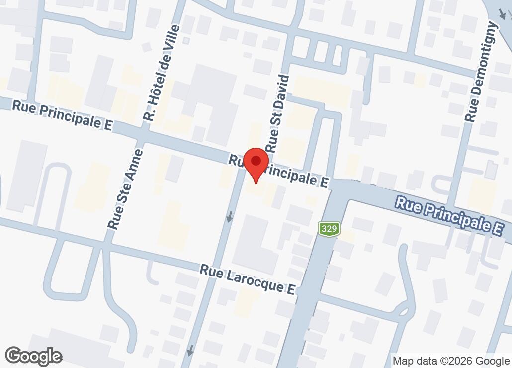 Map showing location at 46.0460962, -74.2828927